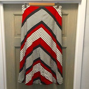 Spring Sale 3/$30 CHAPS Tri Color Jersey Maxi Skirt